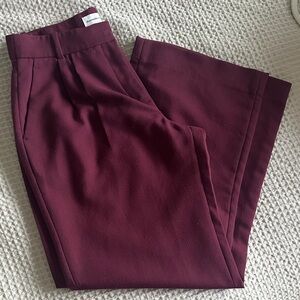 Abercrombie & Fitch Deep Red Pants